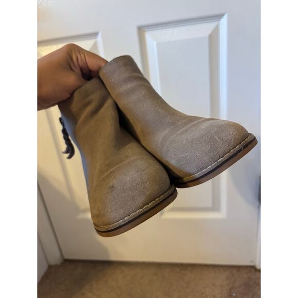 Blondo Liam waterproof ankle booties suede sz 7.5 - Picture 4 of 12